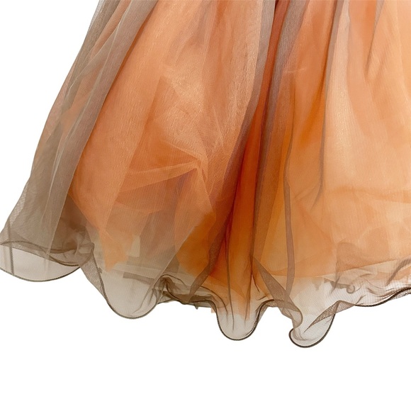 Pink, Green, Gold, Ballet/Lyrical Dance Costume, leotard with pink/grey tool. - Picture 4 of 6